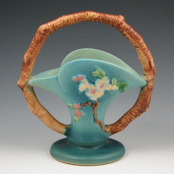 Roseville Apple Blossom basket in