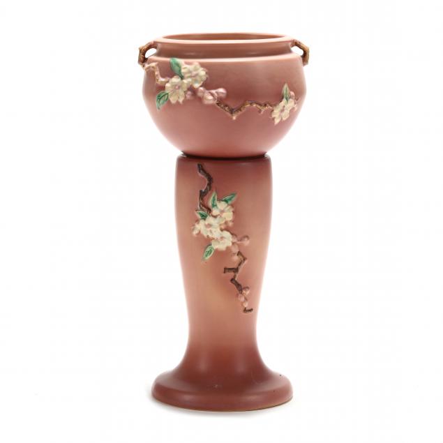 ROSEVILLE, APPLE BLOSSOM JARDINIERE