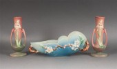 Roseville art pottery vase in