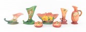 ROSEVILLE ART POTTERY VESSELS,