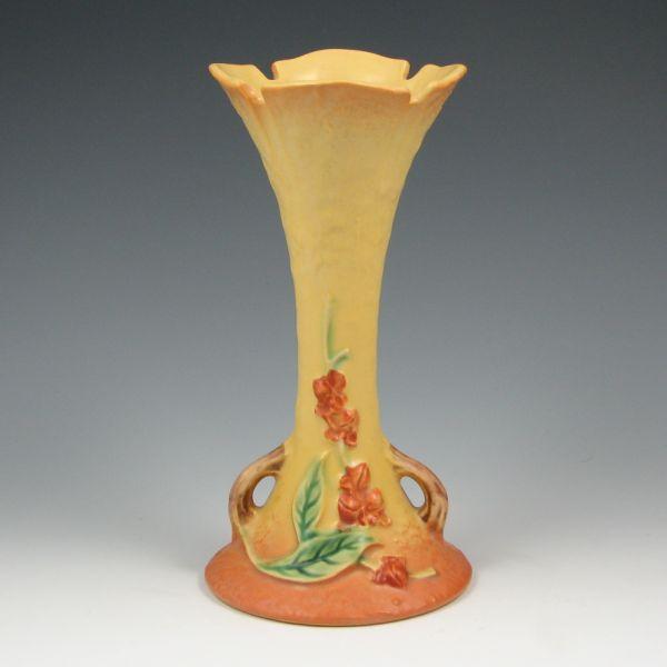 Roseville Bittersweet bud vase in
