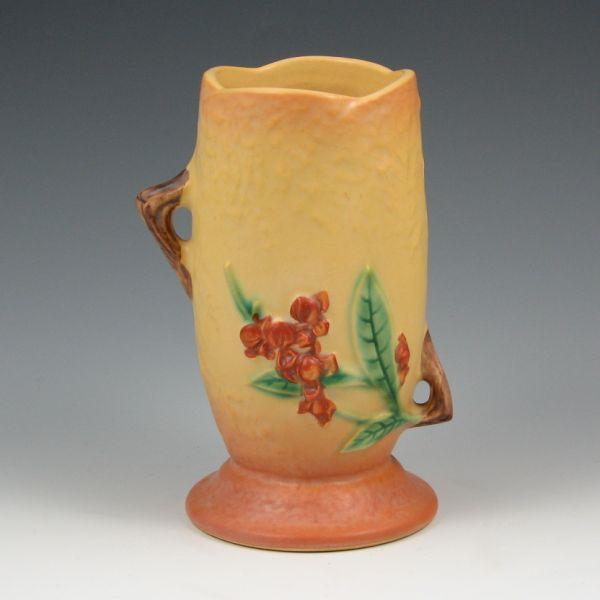 Roseville Bittersweet vase in