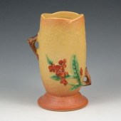 Roseville Bittersweet vase in