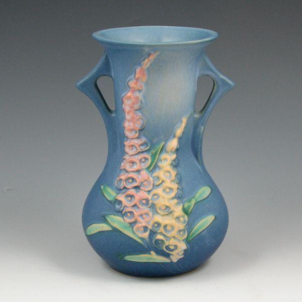 Roseville blue Foxglove handled