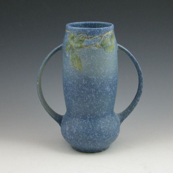 Roseville blue Windsor 553-9'' vase