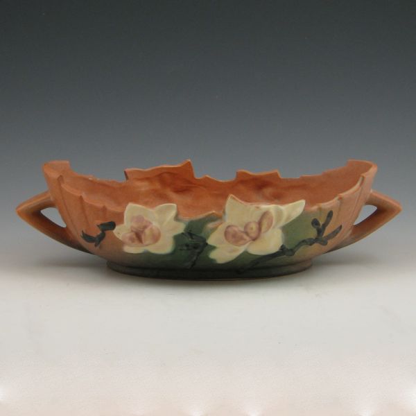 Roseville brown Magnolia bowl.