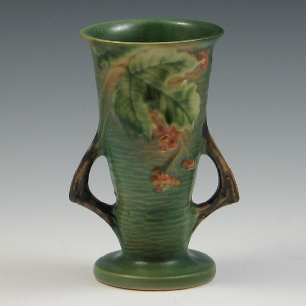 Roseville Bushberry Handled Vase
