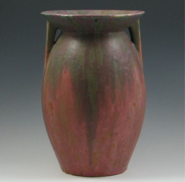 Roseville Carnelian Glaze Vase