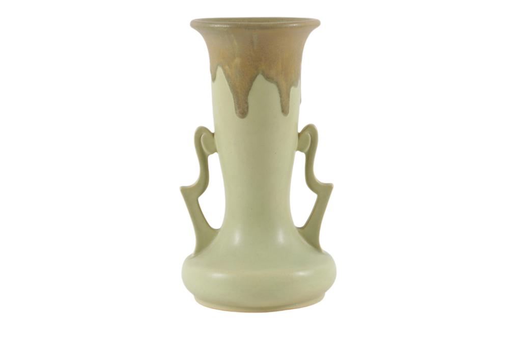 ROSEVILLE CARNELIAN I VASE, 10” T X