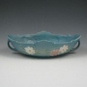 Roseville Cosmos bowl in blue.