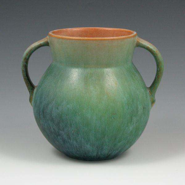 Roseville Earlam handled vase in