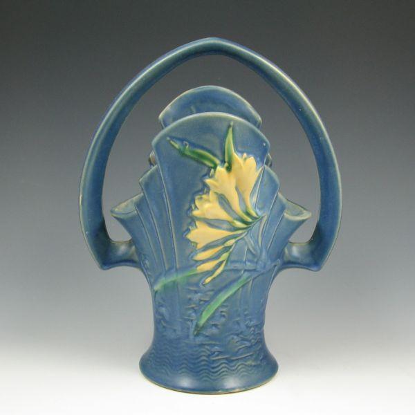 Roseville Freesia basket in