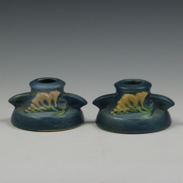 Roseville Freesia Candle Holders
