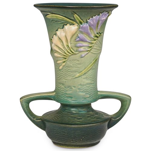 ROSEVILLE FREESIA GREEN POTTERY