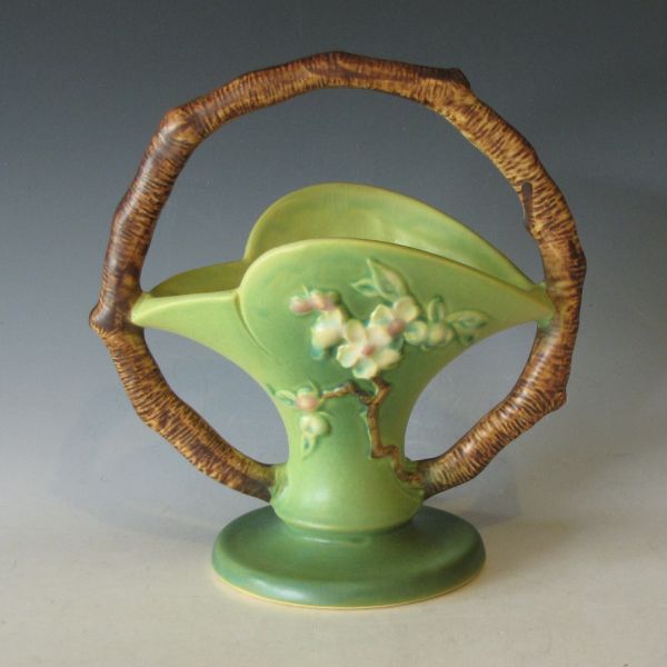 Roseville green Apple Blossom