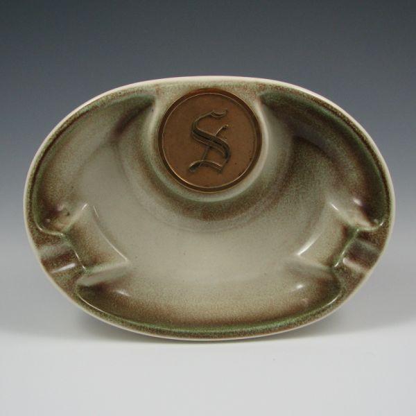 Roseville Hyde Park ashtray. 