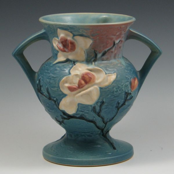 Roseville Magnolia Handled Vase