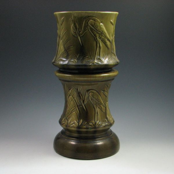 Roseville Majolica Jardiniere and