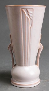 ROSEVILLE MODERNE GLAZED ART P