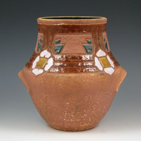 Roseville Mostique 525-8" vase with