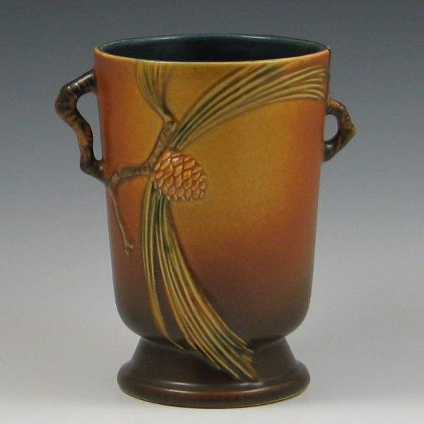 Roseville Pinecone Vase marked (die