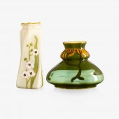 Roseville Pottery and Avon Pot