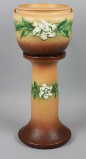 ROSEVILLE POTTERY BROWN GARDEN