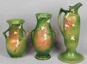 ROSEVILLE POTTERY GREEN SNOWBE