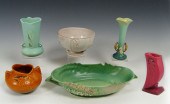 ROSEVILLE POTTERY GROUP: 6 pie