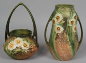 ROSEVILLE POTTERY JONQUIL BASK