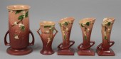 ROSEVILLE POTTERY PINK SNOWBER