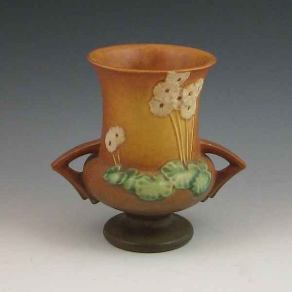 Roseville Primrose handled vase