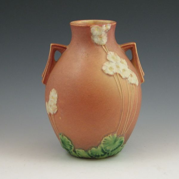 Roseville Primrose vase in rusty