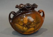 ROSEVILLE ROZANE PILLOW VASE,