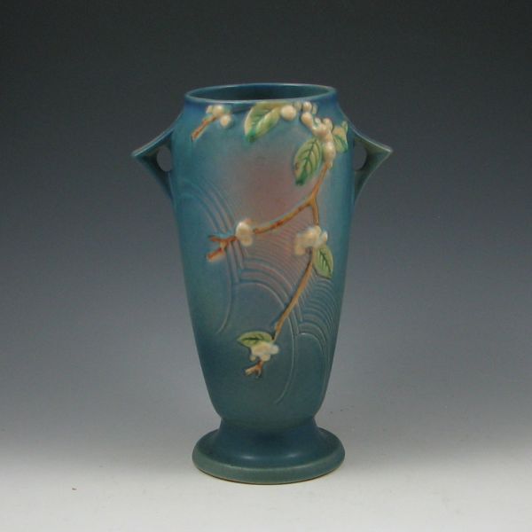 Roseville Snowberry 10'' Vase