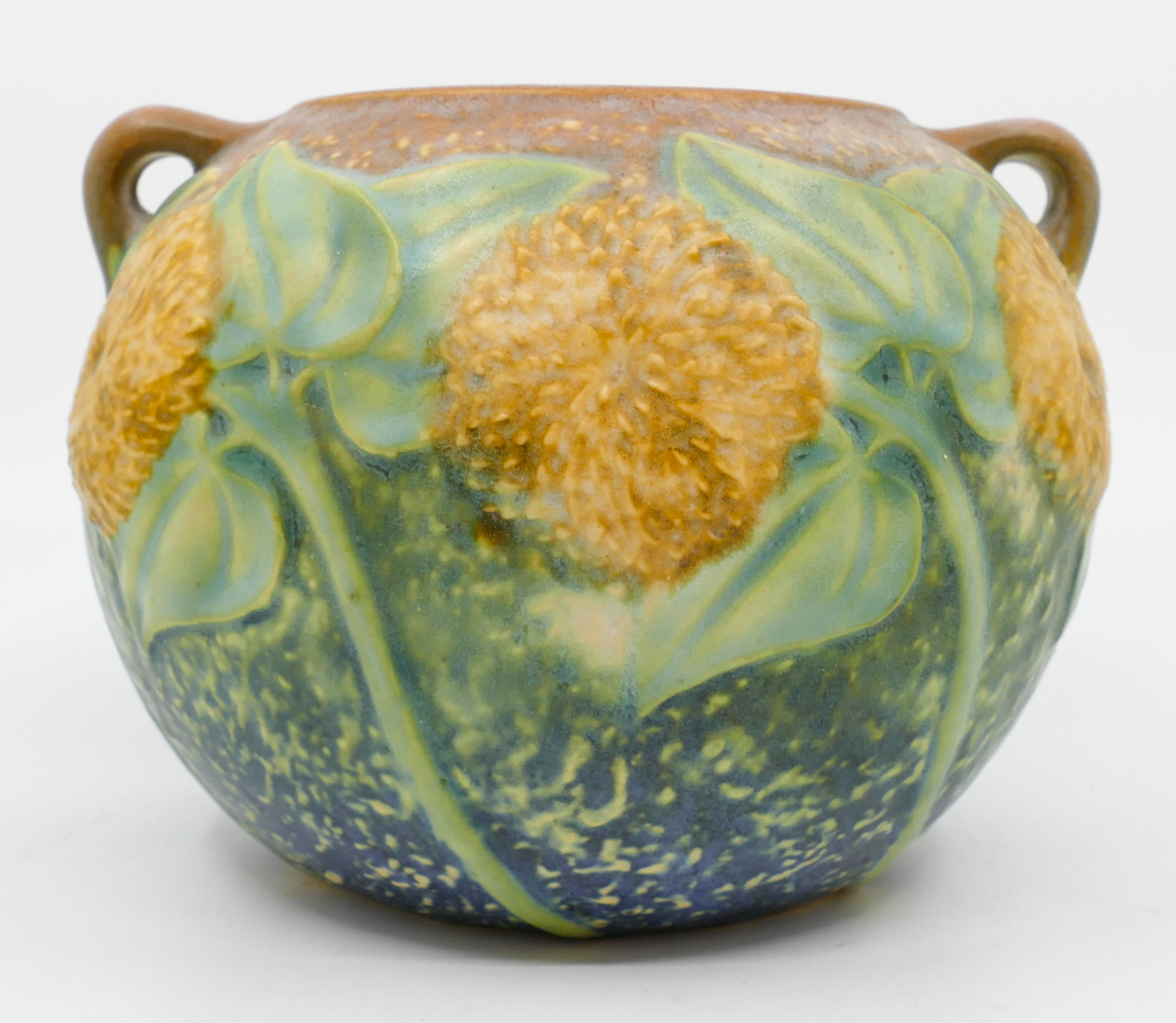 Roseville Sunflower Handled Pottery