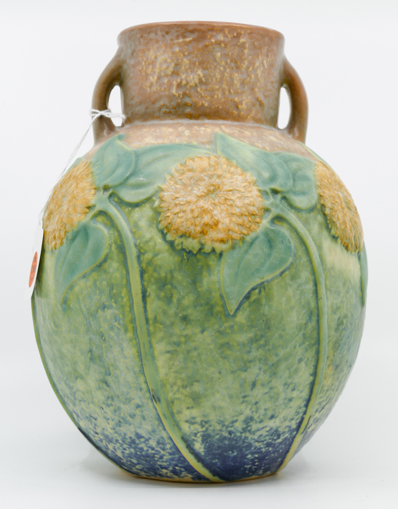 Roseville Sunflower Handled Pottery
