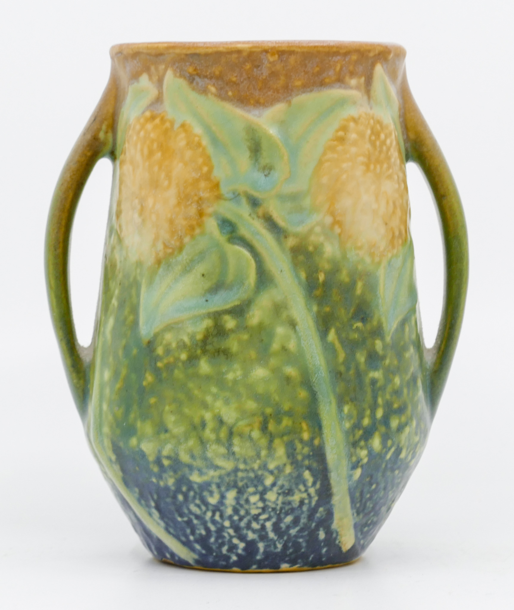 Roseville Sunflower Handled Pottery