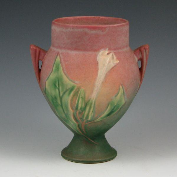 Roseville Thornapple vase in pink