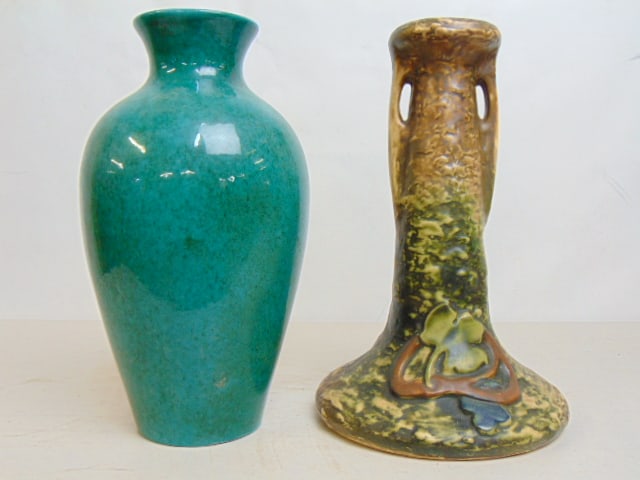 ROSEVILLE VASE & FANTONI VASE, 