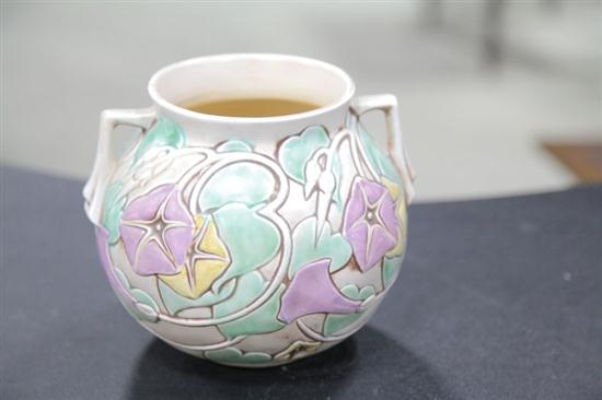 ROSEVILLE VASE. Morning Glory