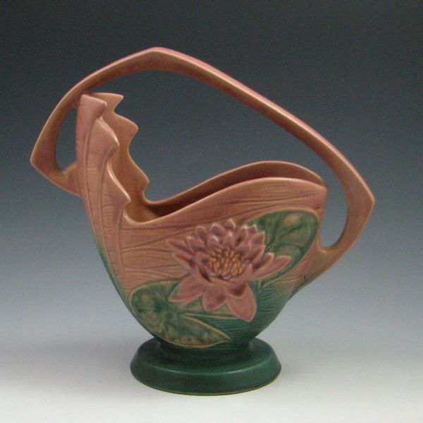 Roseville Water Lily Basket