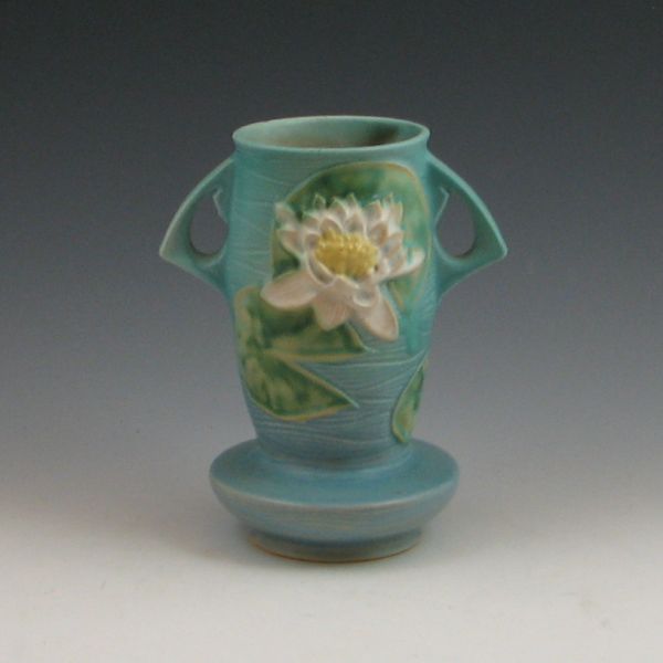 Roseville Water Lily vase in