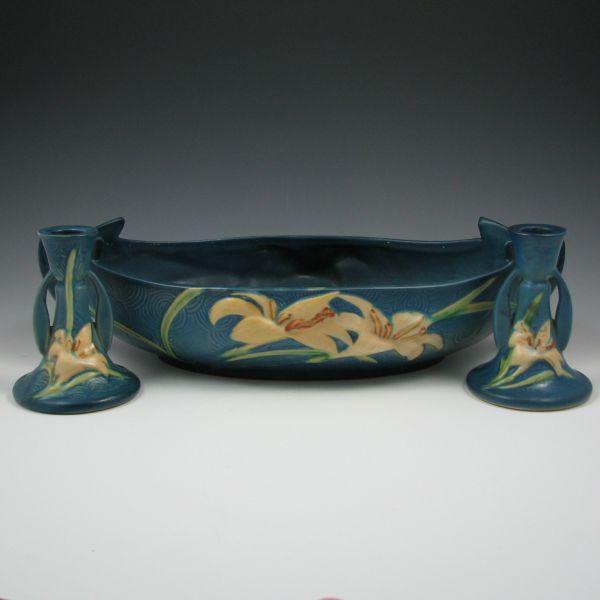 Roseville Zephyr Lily three-piece