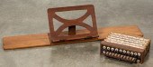 ROSEWOOD ACCORDION, TOGETHER W