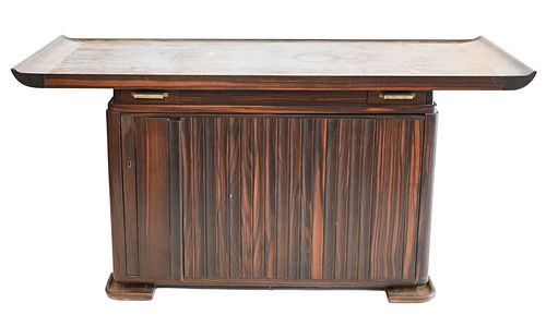 ROSEWOOD BAR STAND, HAVING ROTATING