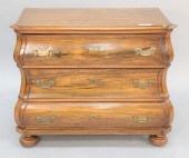 ROSEWOOD BOMBE-STYLE THREE DRA