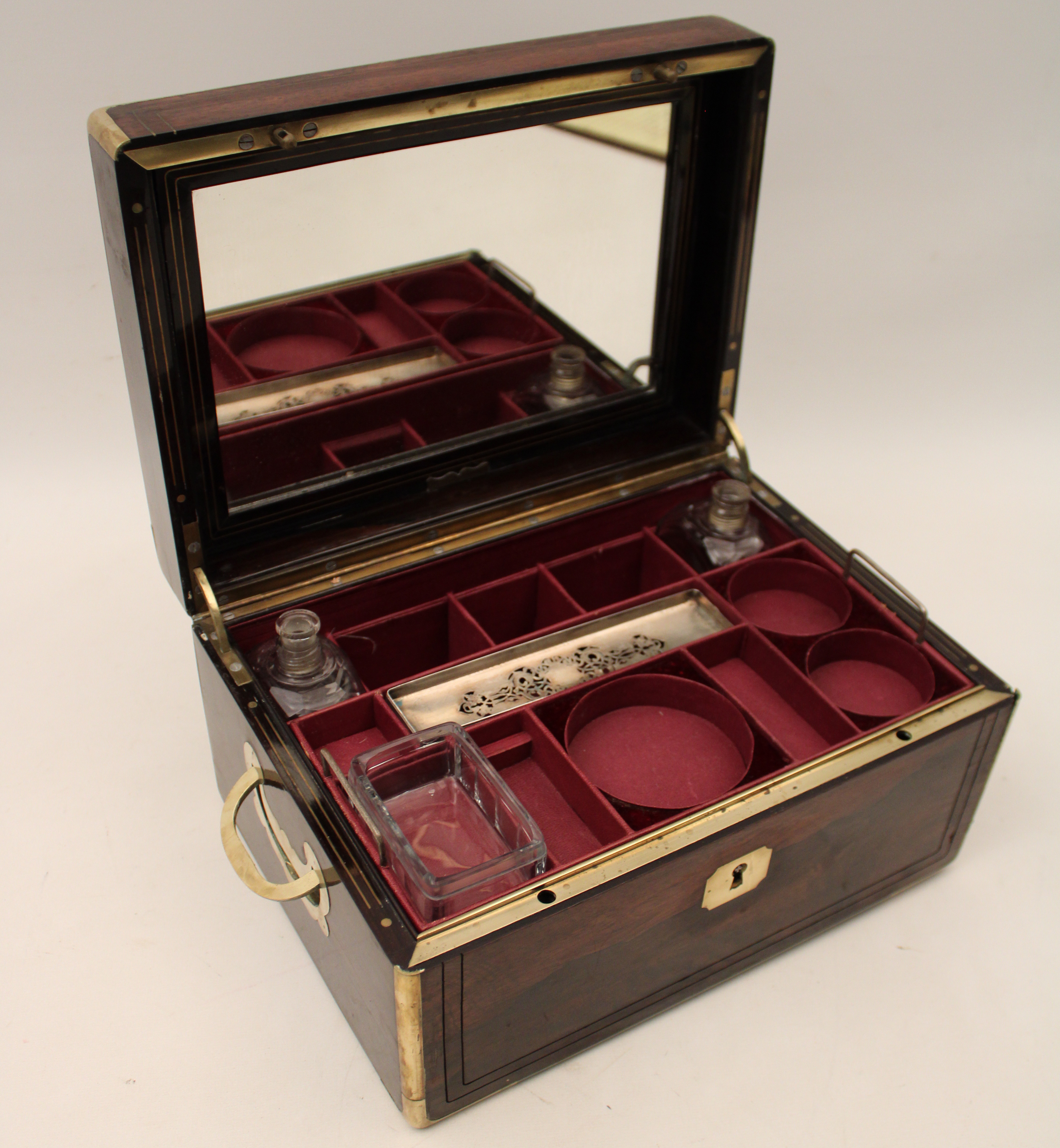 ROSEWOOD BRASS BOUND FRENCH