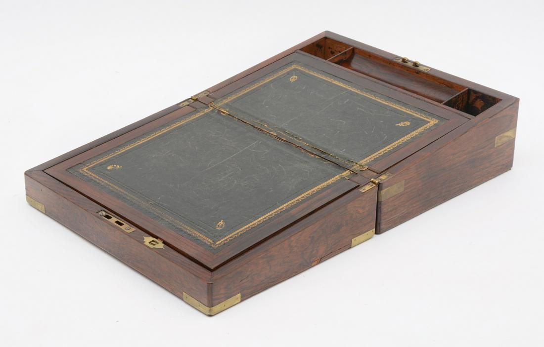 ROSEWOOD BRASS BOUND LAP