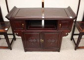ROSEWOOD CABINET ALTAR TABLERO